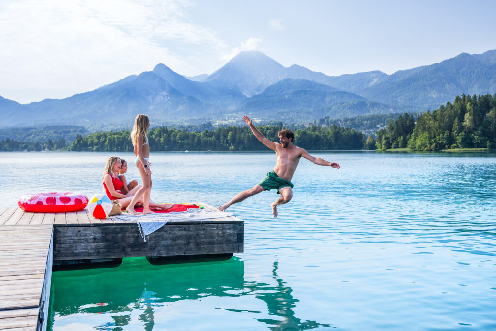 Spass mit der Familie am Panorama Beach Drobollach (c) Region Villach Tourismus GmbH, Michael Stabentheiner