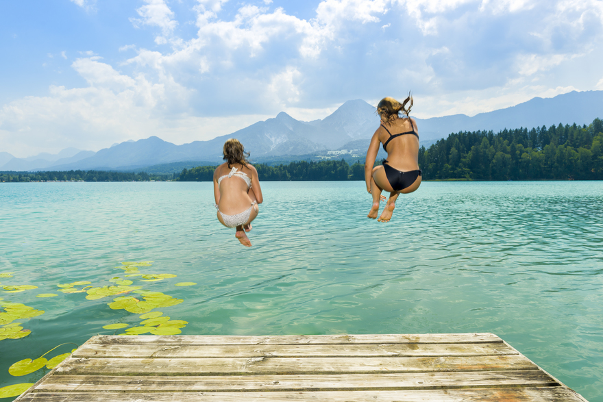 Steg Faakersee ©Region Villach Hannes Pacheiner